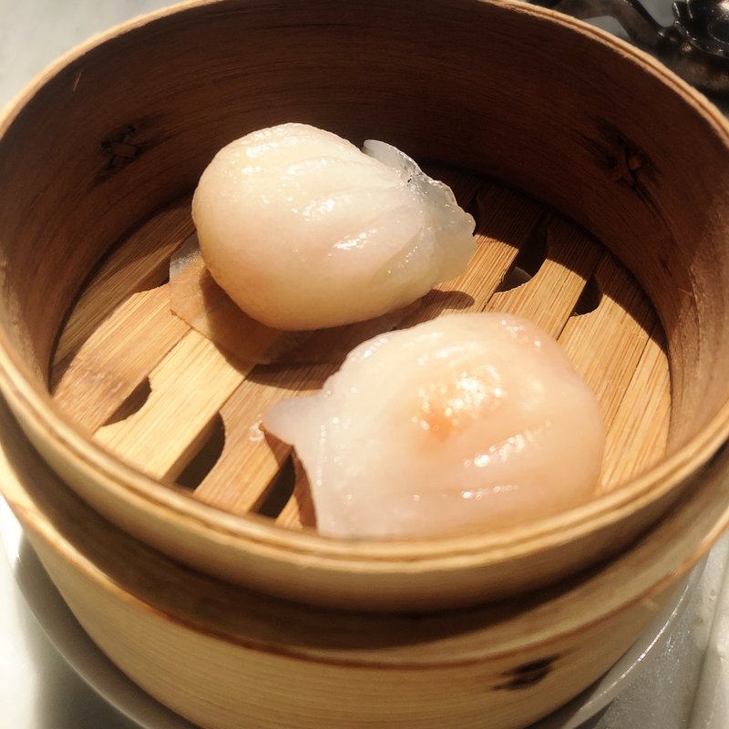 海老蒸し餃子(過門香 銀座店)