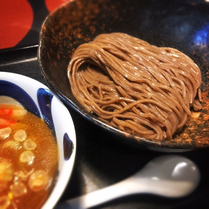 ゆず風味つけ麺（全粒粉）(三ツ矢堂製麺 中目黒店 （【旧店名】フジヤマ製麺）)