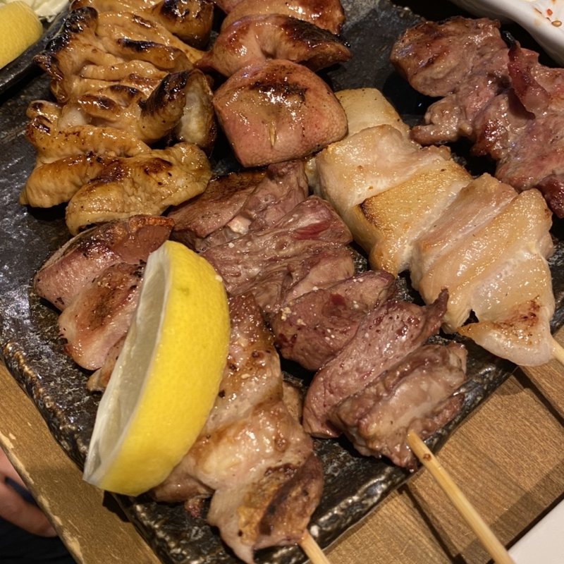 盛り合わせ(六種)(やきとん木々家 池袋東口駅前店)