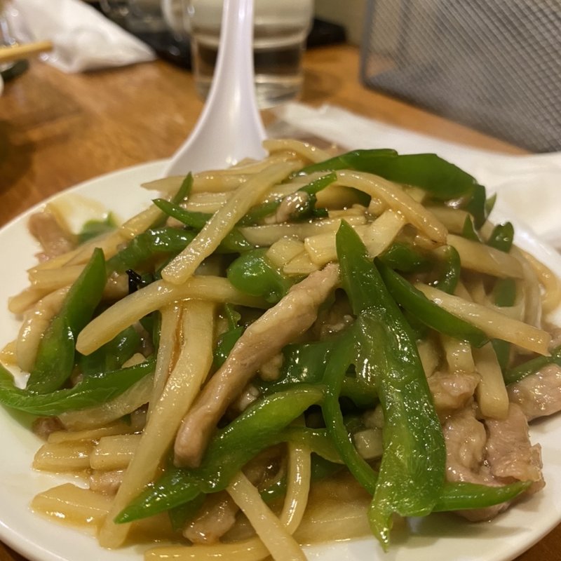 青椒肉絲(四川亭 )