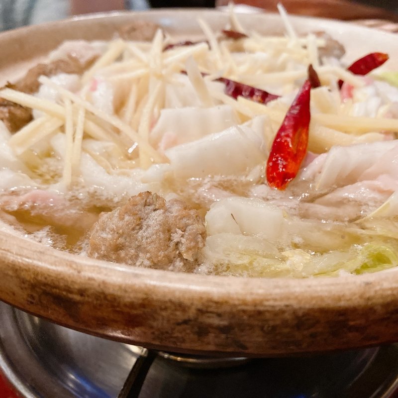 豚白菜チーズ鍋(ゆるり屋渋谷道玄坂店)