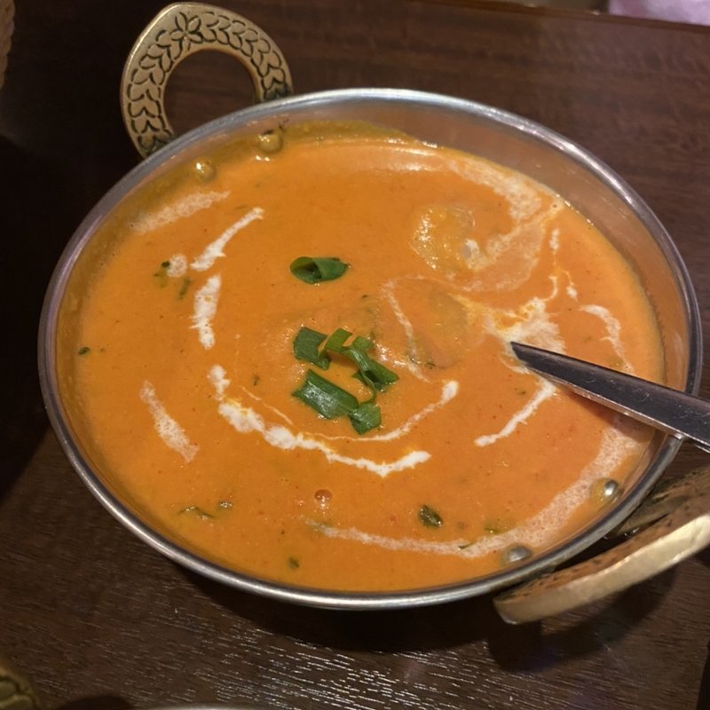 バターチキンカレー(カナピナ 東上野店 Khanapina Higashi Ueno)