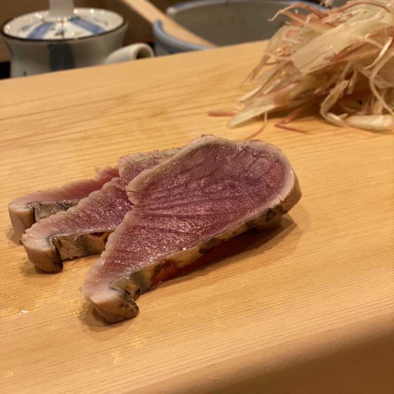 カツオ(すし田 乾山 松屋銀座店)