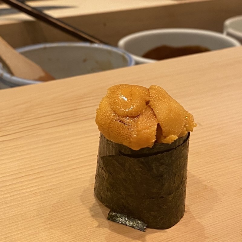 雲丹(すし田 乾山 松屋銀座店)