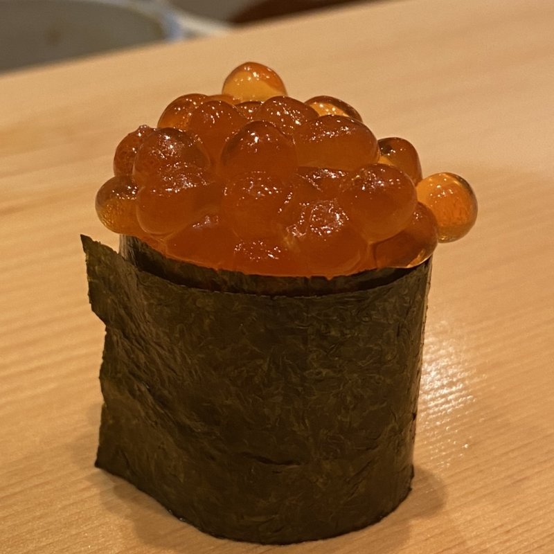 いくら(すし田 乾山 松屋銀座店)