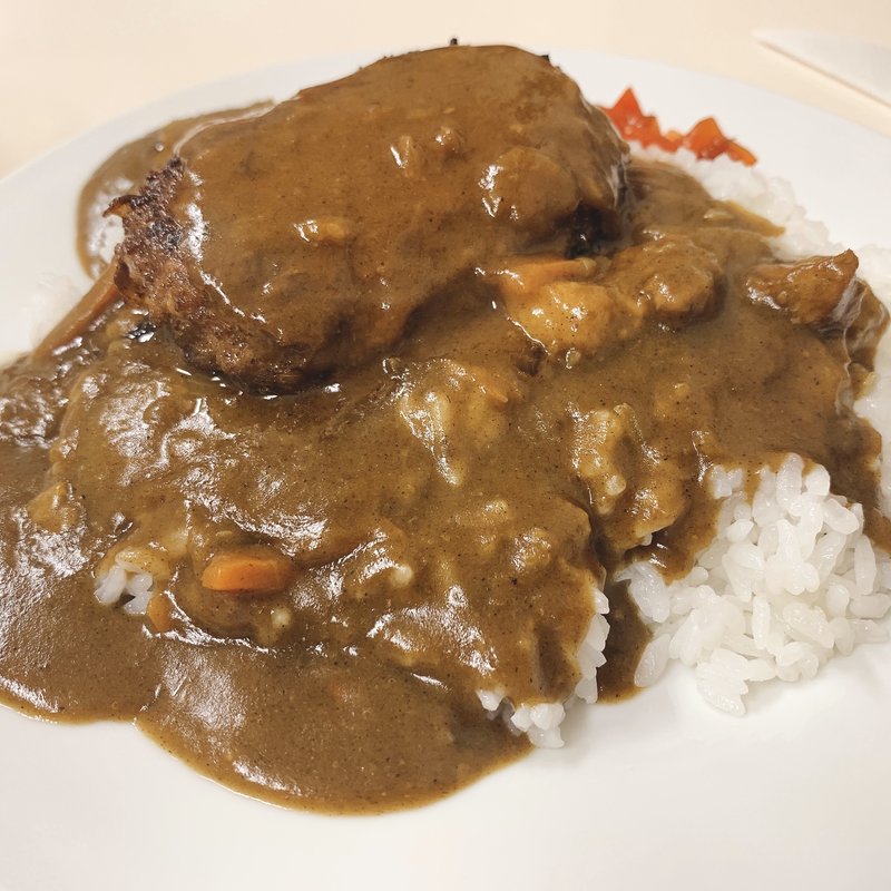 ハンバーグカレーライス(ニューマルヤ)
