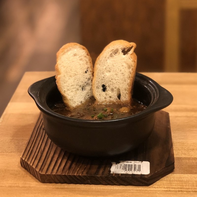 牛すじ土手煮込み(天ぷらスタンドKITSUNE 新栄店)