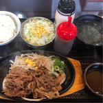 カルビ定食