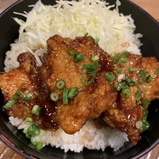 秘伝のタレ　甘トロたれ丼（ももから揚げ3個）(から好し 浜田山店)