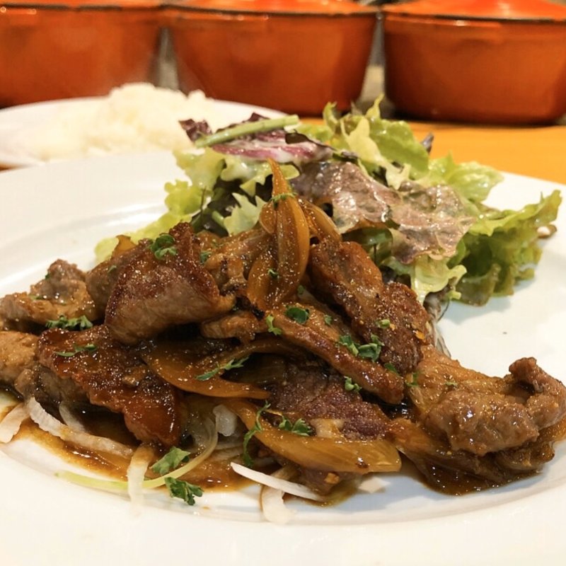 ポークジンジャー(ビストロ セプト 三条室町本店 （bistro Sept ）)