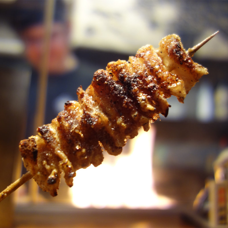 皮(博多やきとり処 楽がき 中洲川端店)