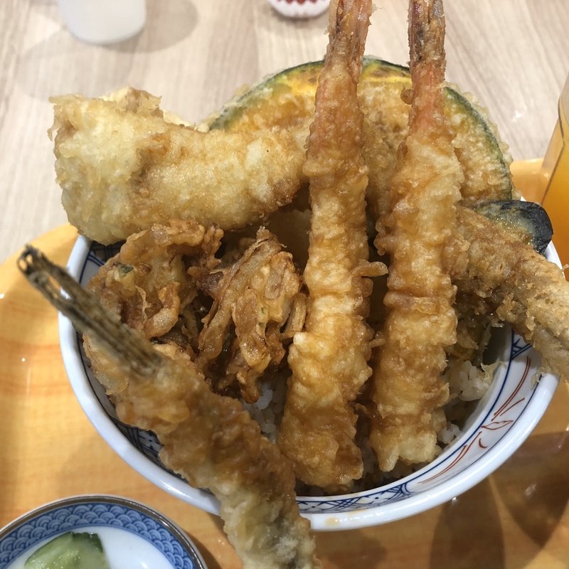 特上天丼(濱乃屋 セブンパークアリオ柏)
