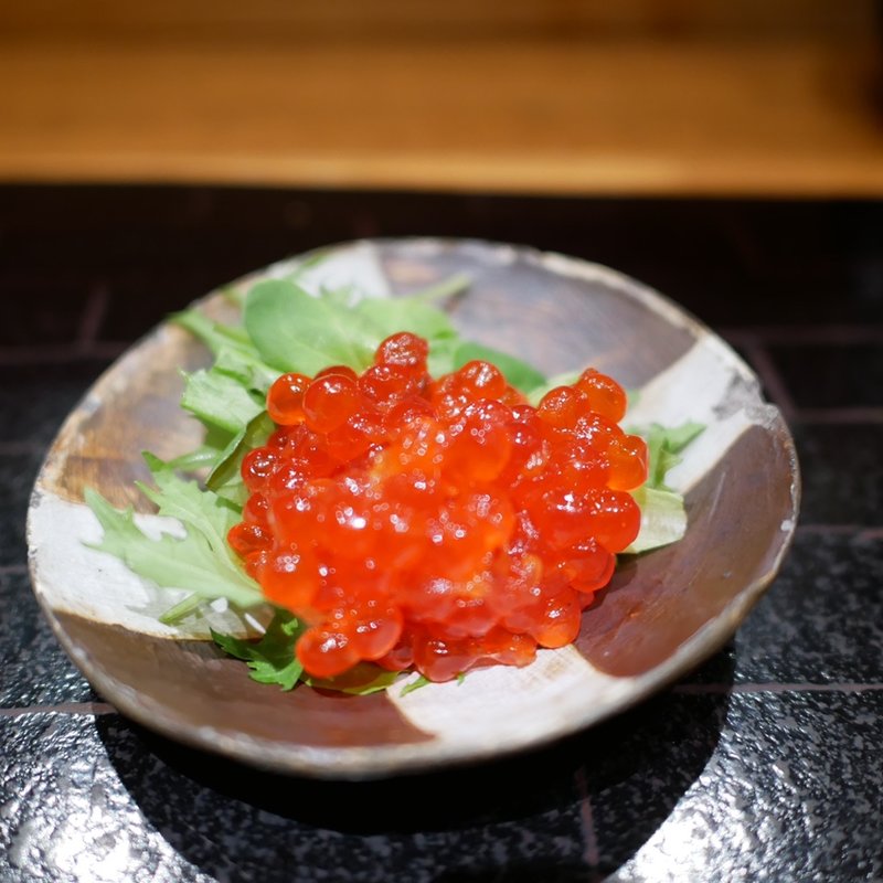 筋子の燻製(旬菜料理　山灯　 （やまびこ）)