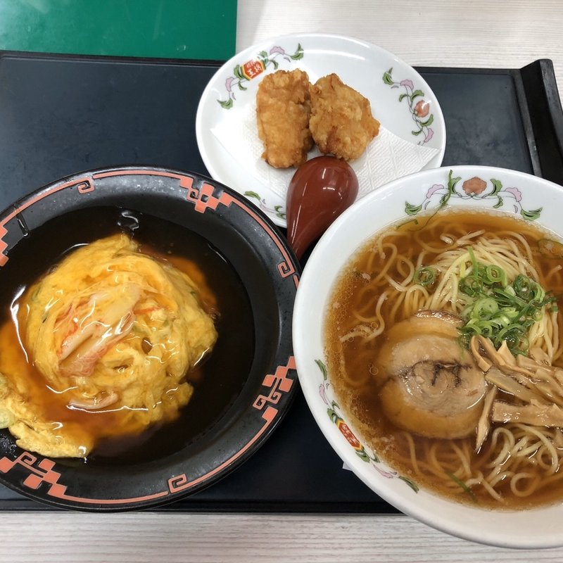 ラーメンセット(餃子の王将 深井店)