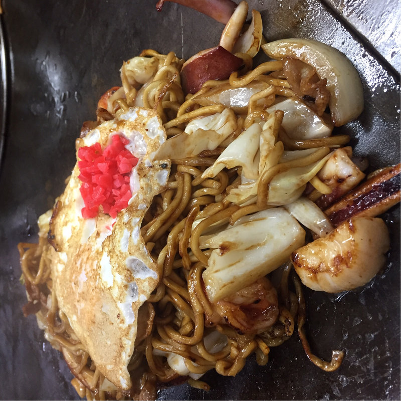 デラックス焼きそば(甘辛や)