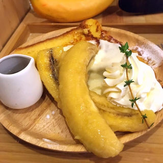 バナナのフレンチトースト(バナナファクトリー)