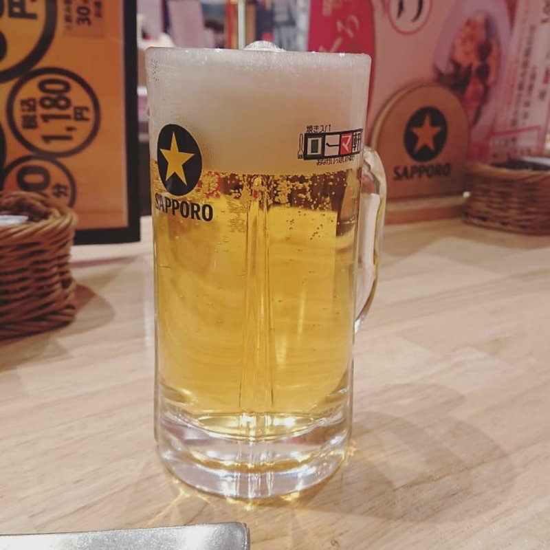 黒ラベル(ローマ軒パナンテ京阪天満橋店)