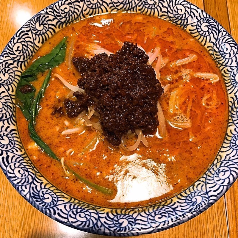 坦々麺4辛(浅草坦々亭)