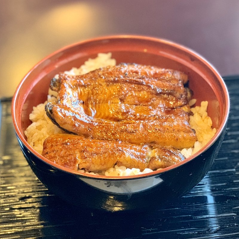 お昼のうな丼(うなぎ処京丸)