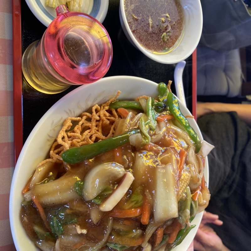 あんかけかた焼きそば(五平茶屋 )