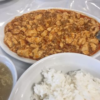 麻婆豆腐　定食(赤坂飯店 本店 （アカサカハンテン）)