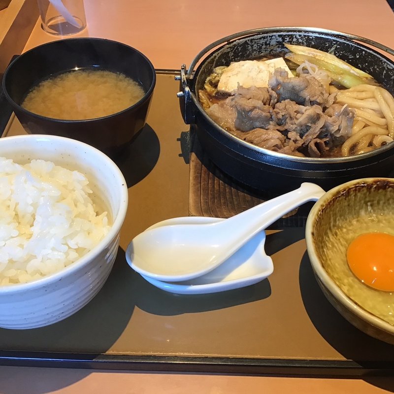 すき焼き鍋定食(やよい軒 亀戸店 )