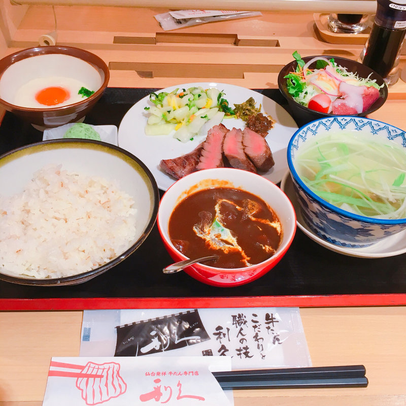 小福定食(牛たん炭焼利久 ルミネエスト新宿店)