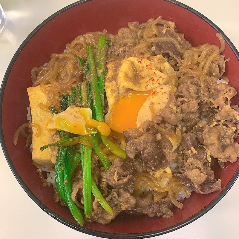 すき焼き丼(竹之家)