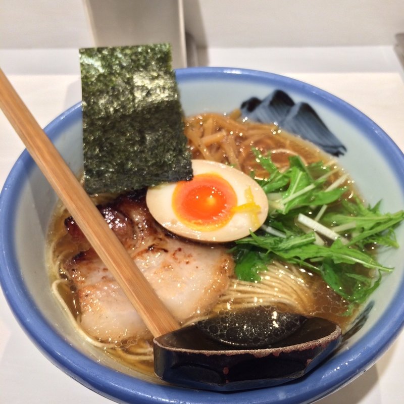 柚子しょうゆラーメン(AFURI 新宿店)