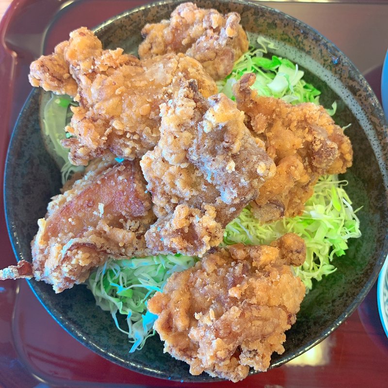唐揚げ丼(山江サービスエリア(上り線) )