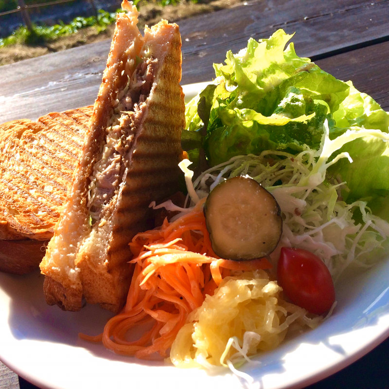 タンドリーチキンのホットサンド(焼きたてパン＆PIZZERIA Epi （エピ）)