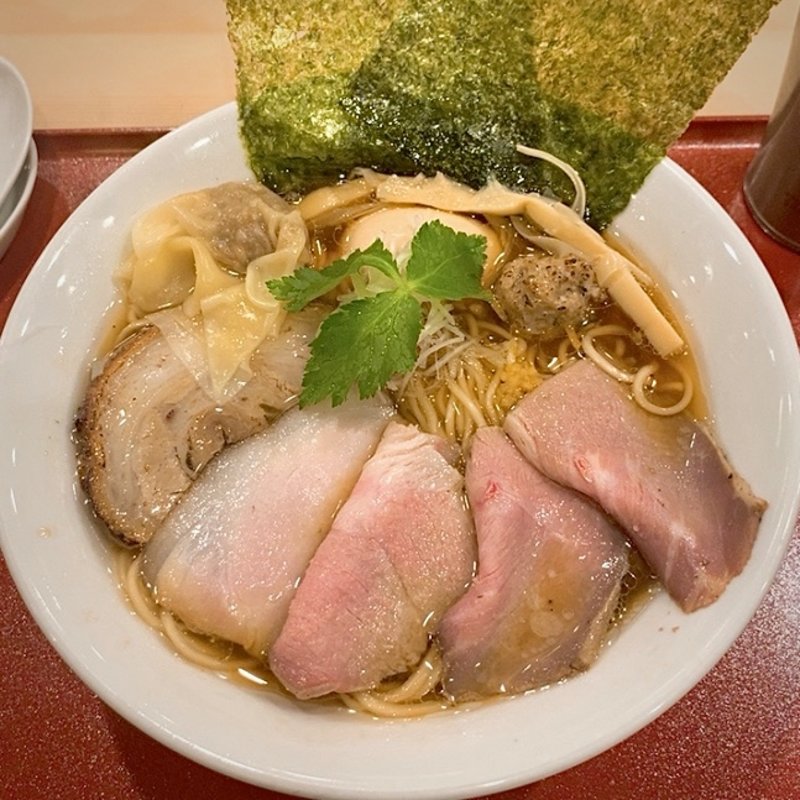 特製中華そば(麦と麺助 新梅田中津店)