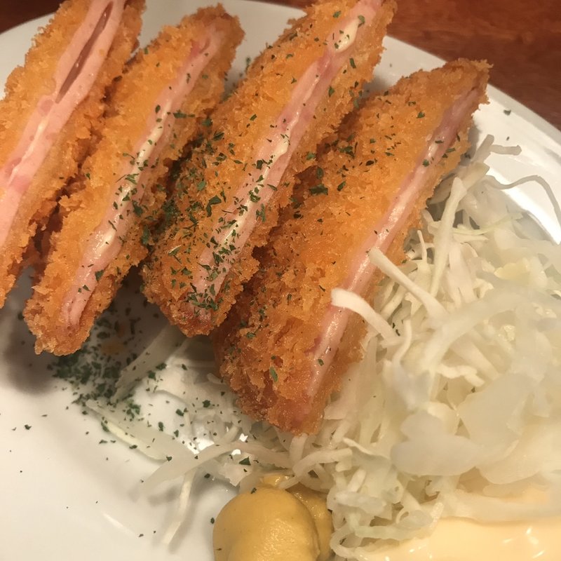 チーズハムカツ(やきとん ひなた 池袋東口店)