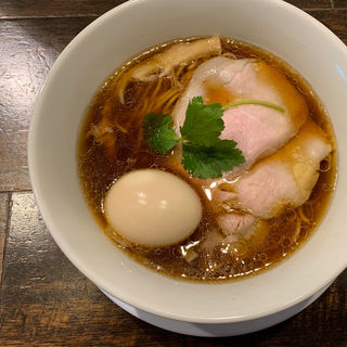 鶏醤油らーめん　タマゴ入り(SOUP＆NOODLE 桜鳳)