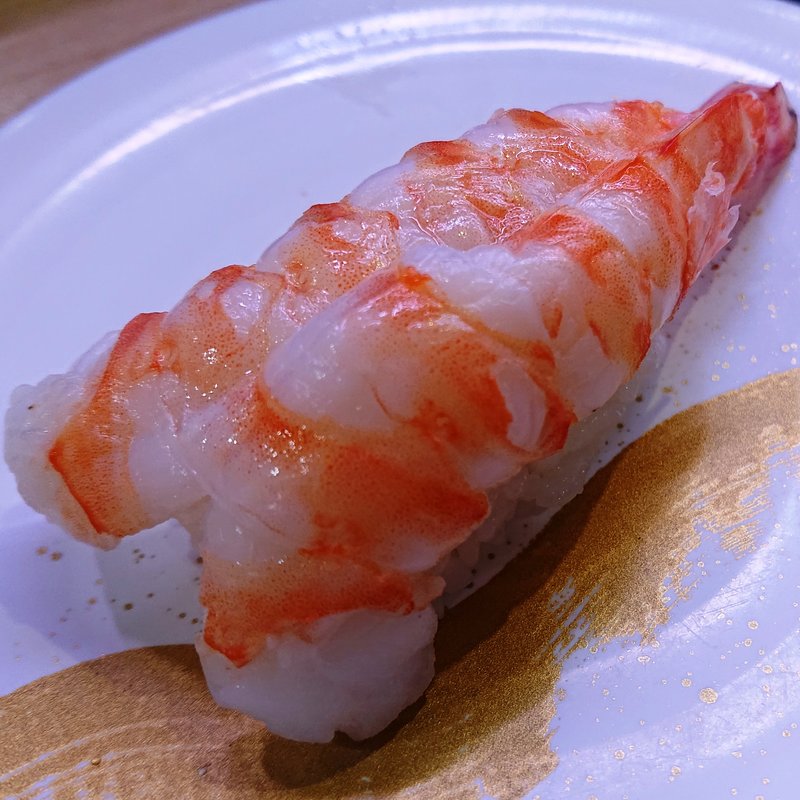 天然ボイル車えび(回転寿司みさき 川崎ダイス店)