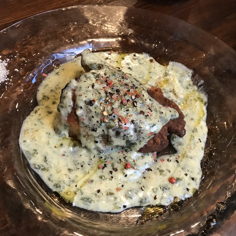 あん肝ムニエル(酒女 うろこ)