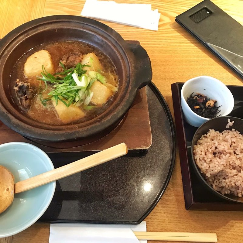  希少鮪ほほ身と大根の煮おろし御膳(魚魯魚魯 東陽町店)