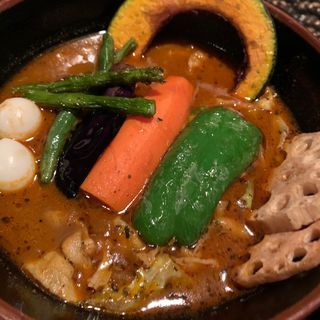スープカレー チキン(Asian Bar RAMAI 横浜伊勢佐木モール店)
