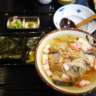 玄海島にゅう麺セット(博多海鮮処しらすくじら 明神丸 薬院)