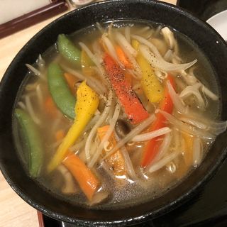 野菜たっぷり塩タンメン(ゴッツ我孫子店)