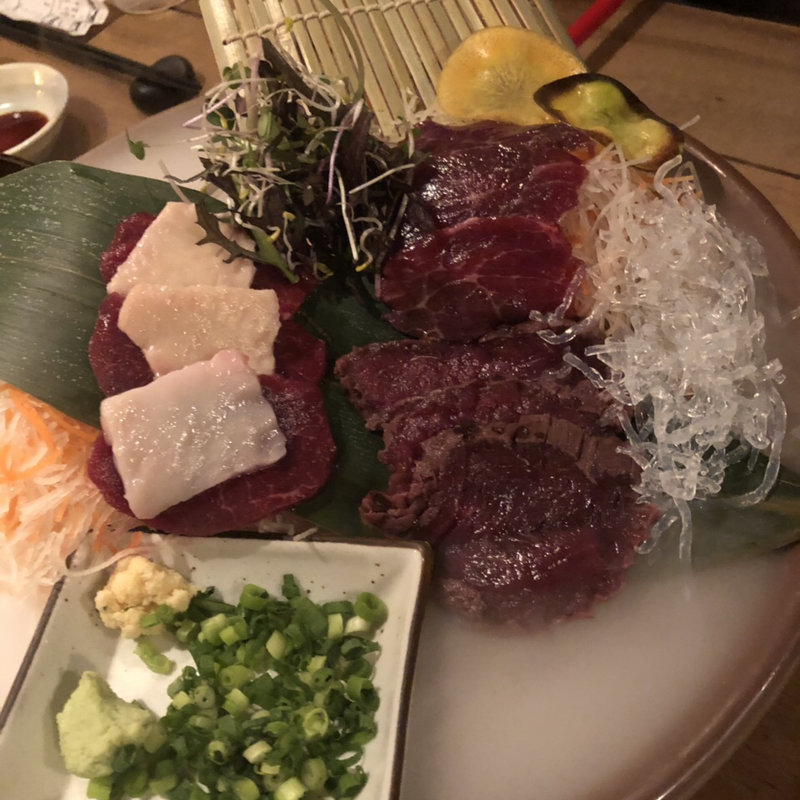 桜刺し(茅場町北斎)