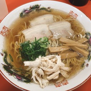 中華そば、とりささみ(中華そば 竹千代)