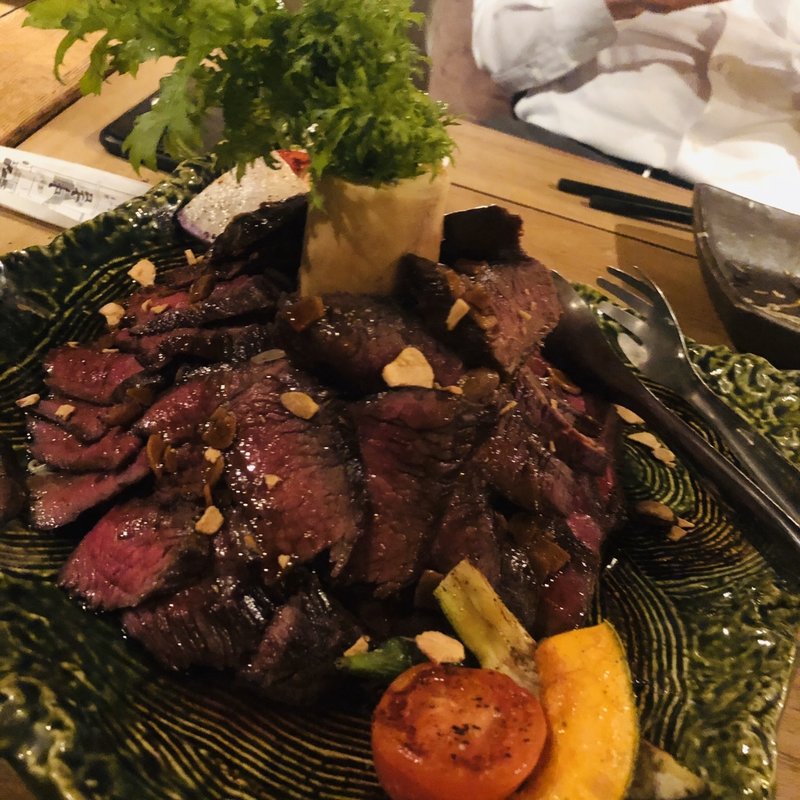 特選A4黒毛和牛 霜降り和牛ランプ(茅場町北斎)