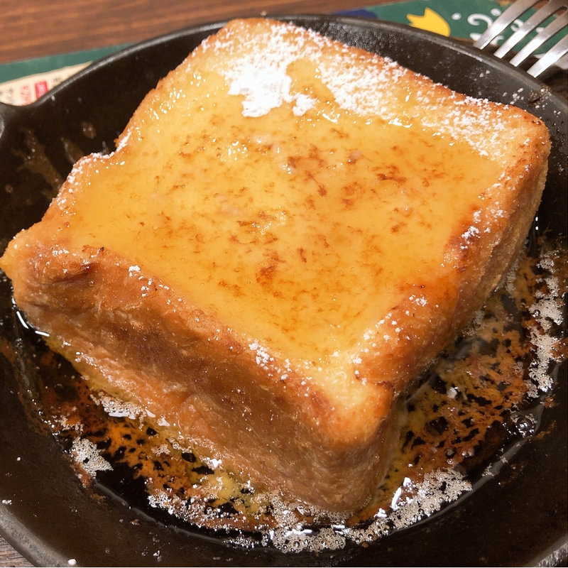 じっくり漬け込んだふわとろフレンチトースト(ジョナサン 水道橋店)