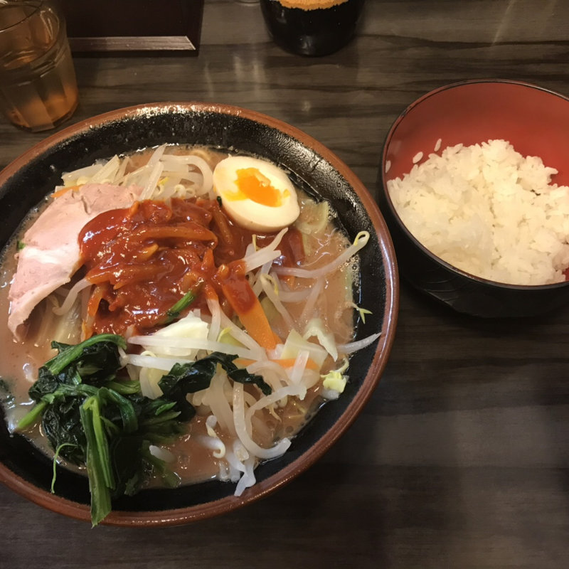 ラーメン並(横浜家系らーめん 武術家)