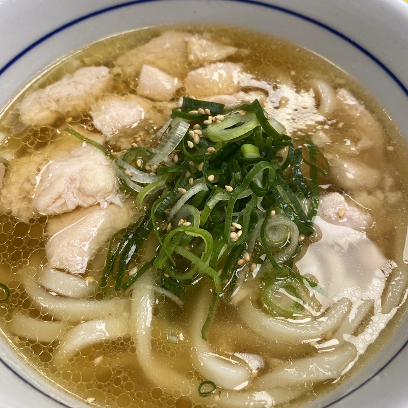 鳥塩うどん(なか卯 新川店 )