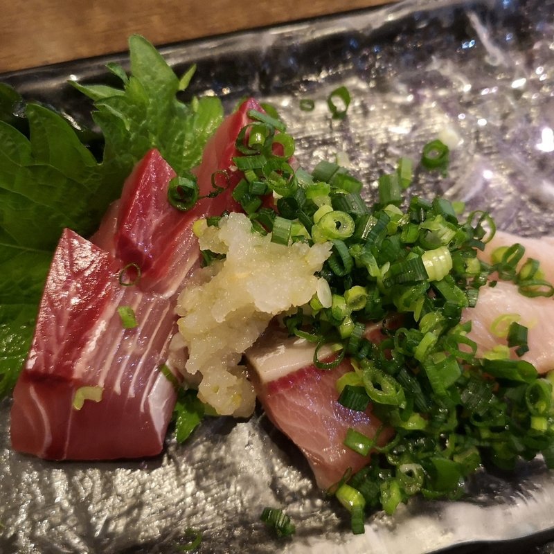 天然ぶりのお刺身定食(美食処 作治)