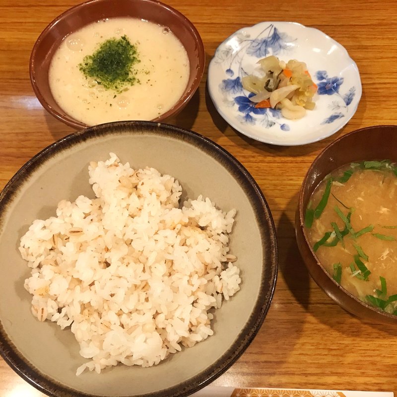 麦とろ定食(麦の丘)