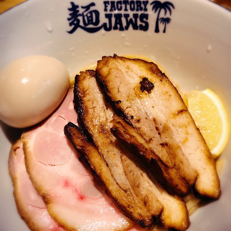 カレーつけ麺(自家製麺 麺FACTORY JAWS)
