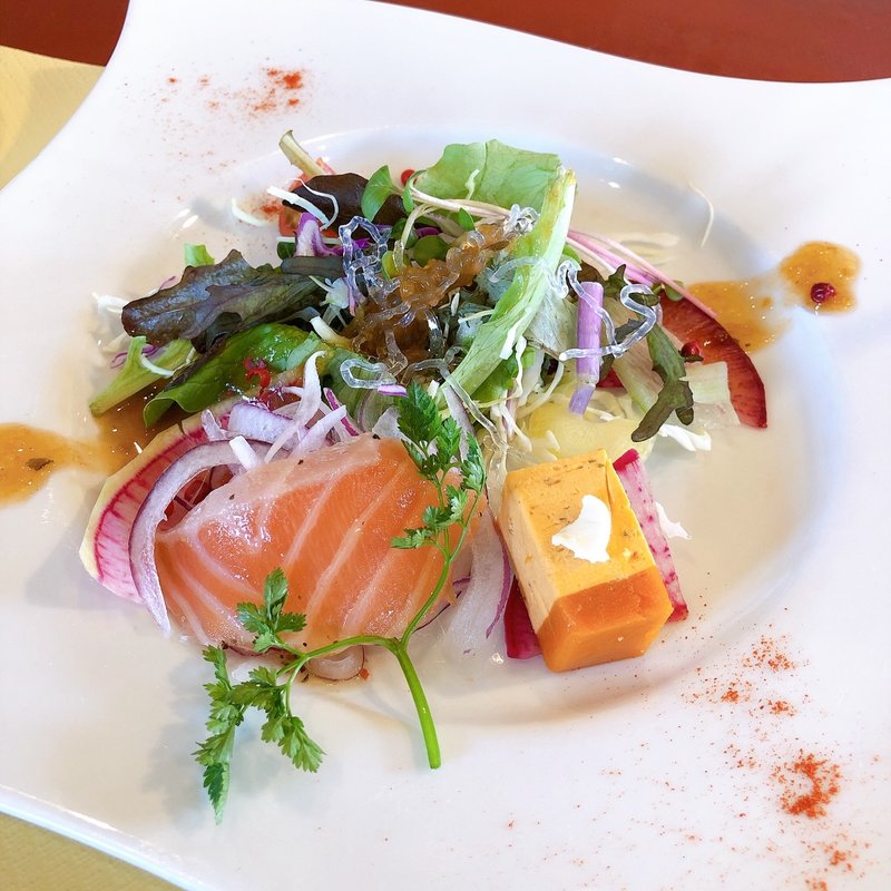 渚のコース　（本日のオードブルサラダ）(ステーキハウス秀)